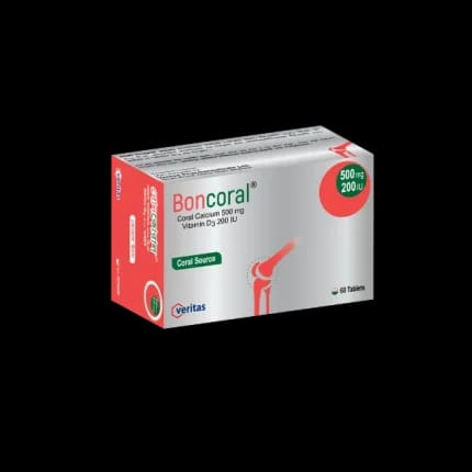 Tablet Boncoral 500mg+200iu (60pcs)